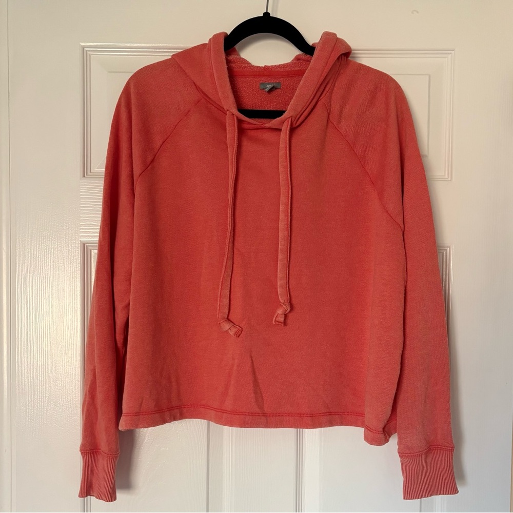 Aerie Crop Fleece Hoodie Women's size L Starburst